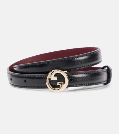 GUCCI BLONDIE LEATHER BELT