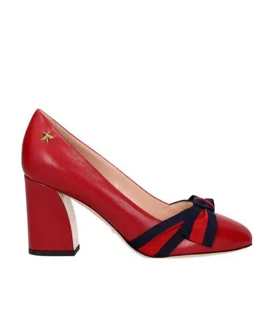 GUCCI BOW DETAIL HIGH HEELS