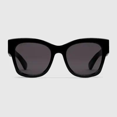GUCCI GUCCI BUTTERFLY FRAME SUNGLASSES