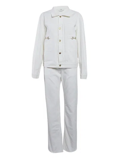 GUCCI BUTTONED DENIM SET