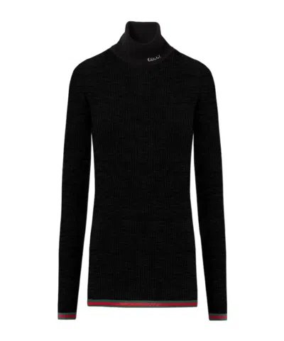 GUCCI GUCCI TURTLENECK KNITTED TOP