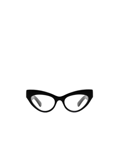 GUCCI GUCCI EYEWEAR CAT-EYE THICK FRAMED GLASSES