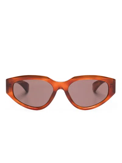 GUCCI CAT EYE-FRAME SUNGLASSES