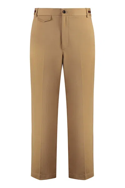 GUCCI GUCCI COTTON TROUSERS