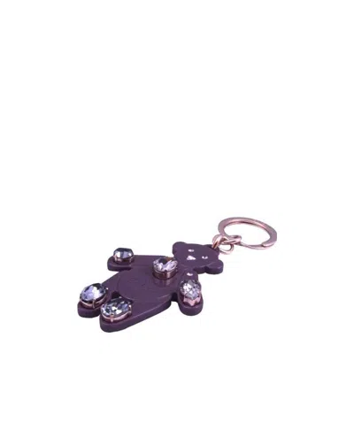 GUCCI GUCCI TEDDY BEAR EMBELLISHED KEYRING