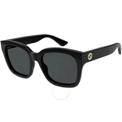 GUCCI GUCCI DARK GREY SQUARE LADIES SUNGLASSES GG1338S 001 54