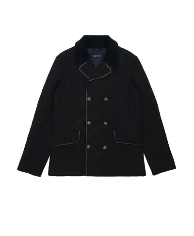 GUCCI DOUBLE-BREASTED CASUAL JACKET