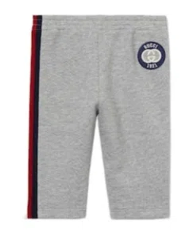 GUCCI BABY EMBROIDERED COTTON PANT