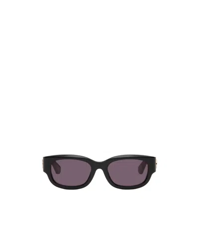GUCCI GUCCI EYEWEAR OVAL FRAME SUNGLASSES