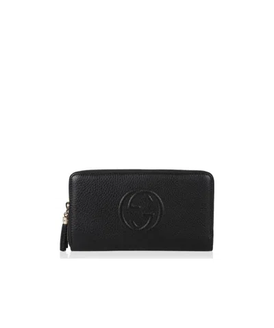 GUCCI EMBOSSED LONG WALLET