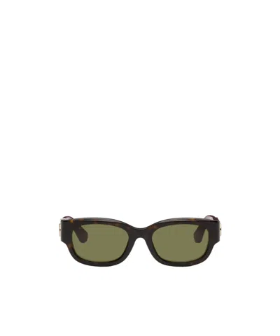 GUCCI GUCCI EYEWEAR OVAL FRAME SUNGLASSES