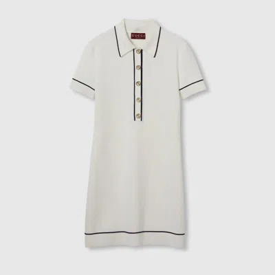 GUCCI GUCCI POLOKLEID AUS FEINER WOLLE