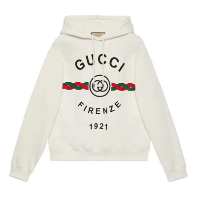GUCCI Gucci Firenze 1921 Hoodie 'White'