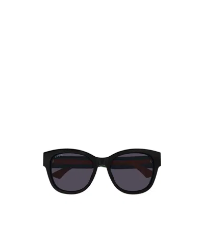 GUCCI GUCCI EYEWEAR ROUND FRAME SUNGLASSES