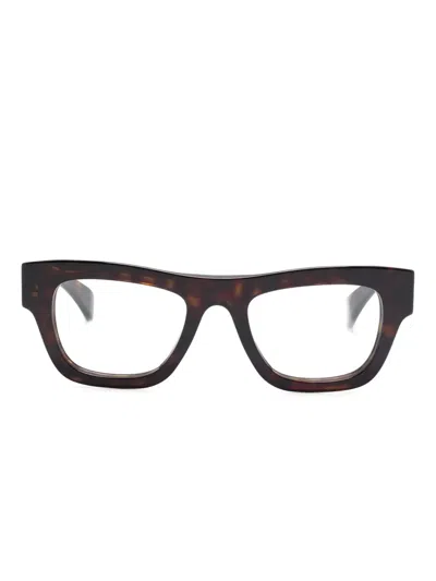 GUCCI GEOMETRIC-FRAME GLASSES
