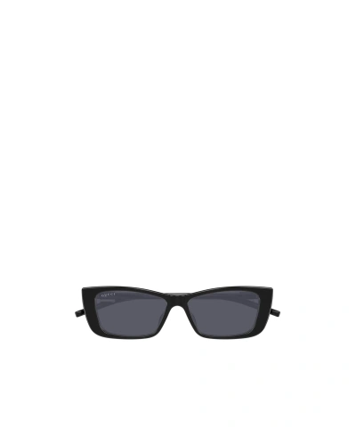 GUCCI GUCCI EYEWEAR CAT-EYE FRAME SUNGLASSES