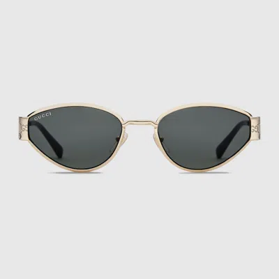 GUCCI GUCCI GEOMETRICAL FRAME SUNGLASSES