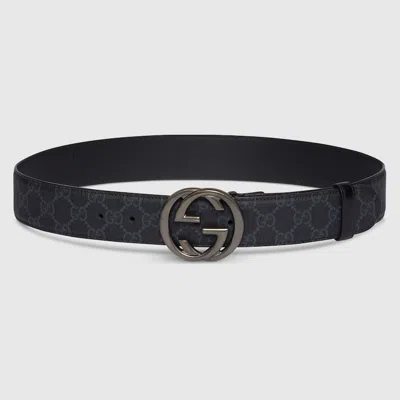 GUCCI GUCCI BELT WITH INTERLOCKING G BUCKLE