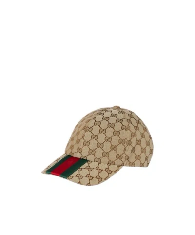 GUCCI GUCCI MONOGRAMMED BASEBALL CAP