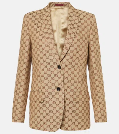 GUCCI GG CANVAS BLAZER