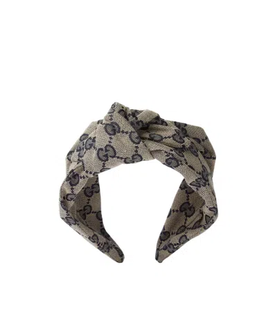 GUCCI GUCCI KIDS GG MOTIF KNOTTED HEADBAND