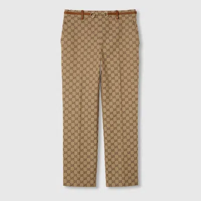 GUCCI GUCCI HOSE AUS GG CANVAS MIT HORSEBIT