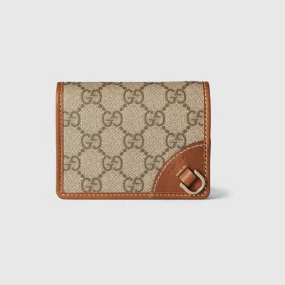 GUCCI GUCCI GG EMBLEM SMALL WALLET