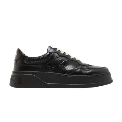 GUCCI GUCCI GG EMBOSSED SNEAKER 'BLACK'
