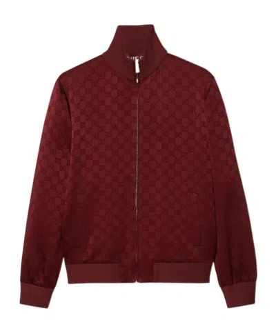 GUCCI GUCCI MONOGRAMMED ZIP-UP JACKET