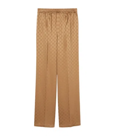 GUCCI GUCCI GG JACQUARD ELASTIC WAISTBAND PANTS