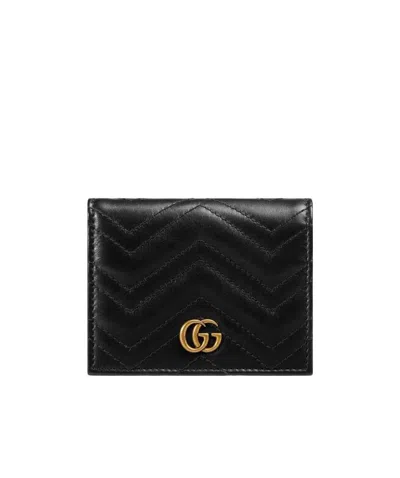 GUCCI GUCCI GG MARMONT CARD CASE WALLET