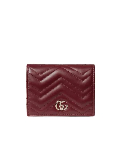 GUCCI GUCCI GG MARMONT CARD CASE WALLET