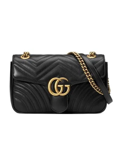 GUCCI GUCCI GG MARMONT MATELASSÉ SMALL SHOULDER BAG