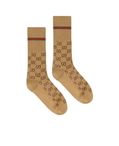 GUCCI GUCCI GG MOTIF SOCKS