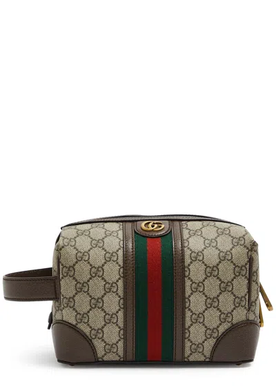 GUCCI GUCCI GG SAVOY MONOGRAMMED WASH BAG
