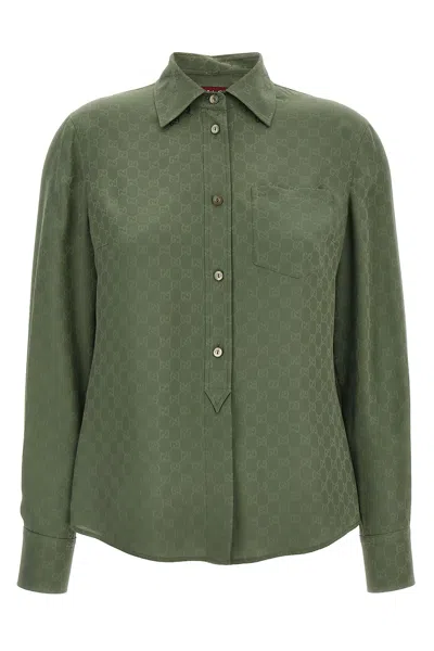 GUCCI GG SILK SHIRT