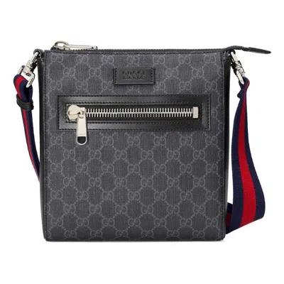 GUCCI Gucci GG Supreme Small Messenger Bag 'Black'