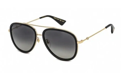 GUCCI GUCCI GG0062S-011-57 SUNGLASSES SIZE 57MM 140MM 17MM GOLD UNISEX