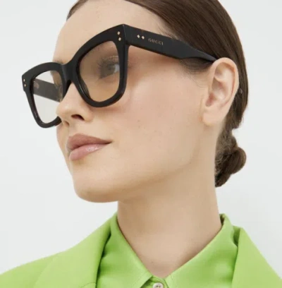 GUCCI GUCCI GG1082S-003 HAVANA HAVANA YELLOW SUNGLASSES