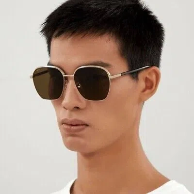 GUCCI GUCCI GG1100SA-002-58 GOLD SUNGLASSES