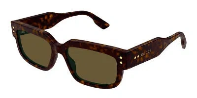 GUCCI GUCCI GG1218S-002 HAVANA HAVANA GREEN/ SUNGLASSES