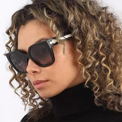 GUCCI GUCCI GG1300S-004-55 BLACK SUNGLASSES