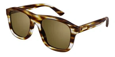 GUCCI GUCCI GG1316S-003 HAVANA HAVANA BRONZE SUNGLASSES