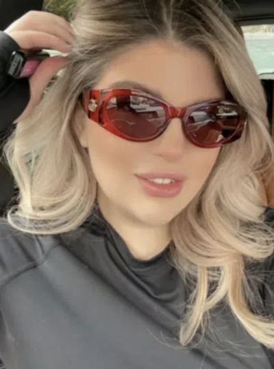 GUCCI GUCCI GG1401S-003 BURGUNDY SUNGLASSES