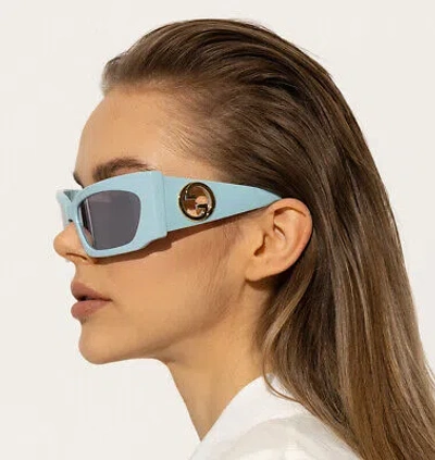 GUCCI GUCCI GG1412S-005 BLUE SUNGLASSES