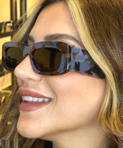 GUCCI GUCCI GG1426S-003 HAVANA SUNGLASSES