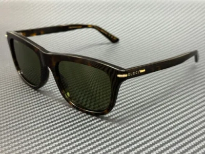 GUCCI GUCCI GG1444S 002 HAVANA BROWN GREEN LARGE 55 MM SUNGLASSES