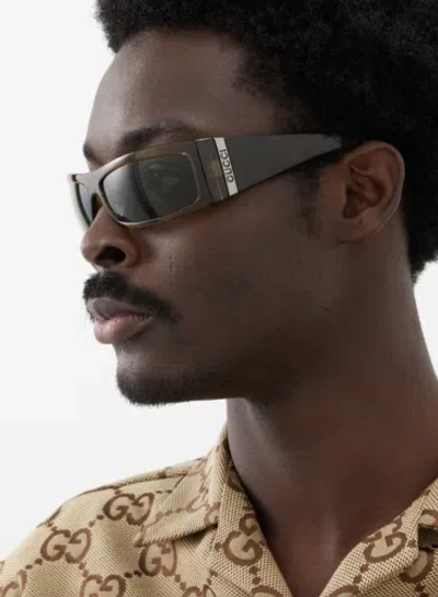 GUCCI GUCCI GG1492S-003 BROWN SUNGLASSES