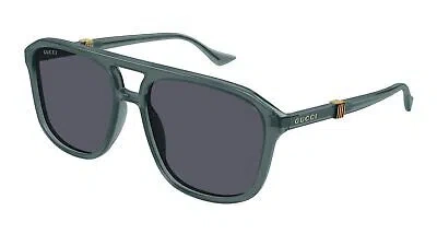 GUCCI GUCCI GG1494S-003 GREEN SUNGLASSES