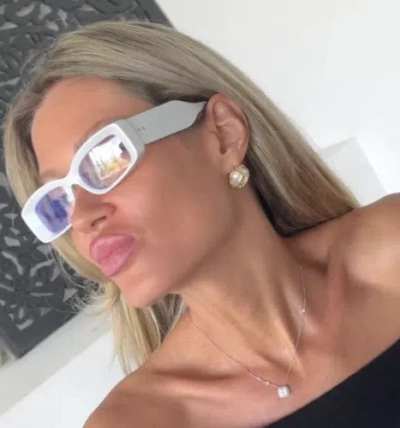 GUCCI GUCCI GG1528S-005-53 WHITE SUNGLASSES